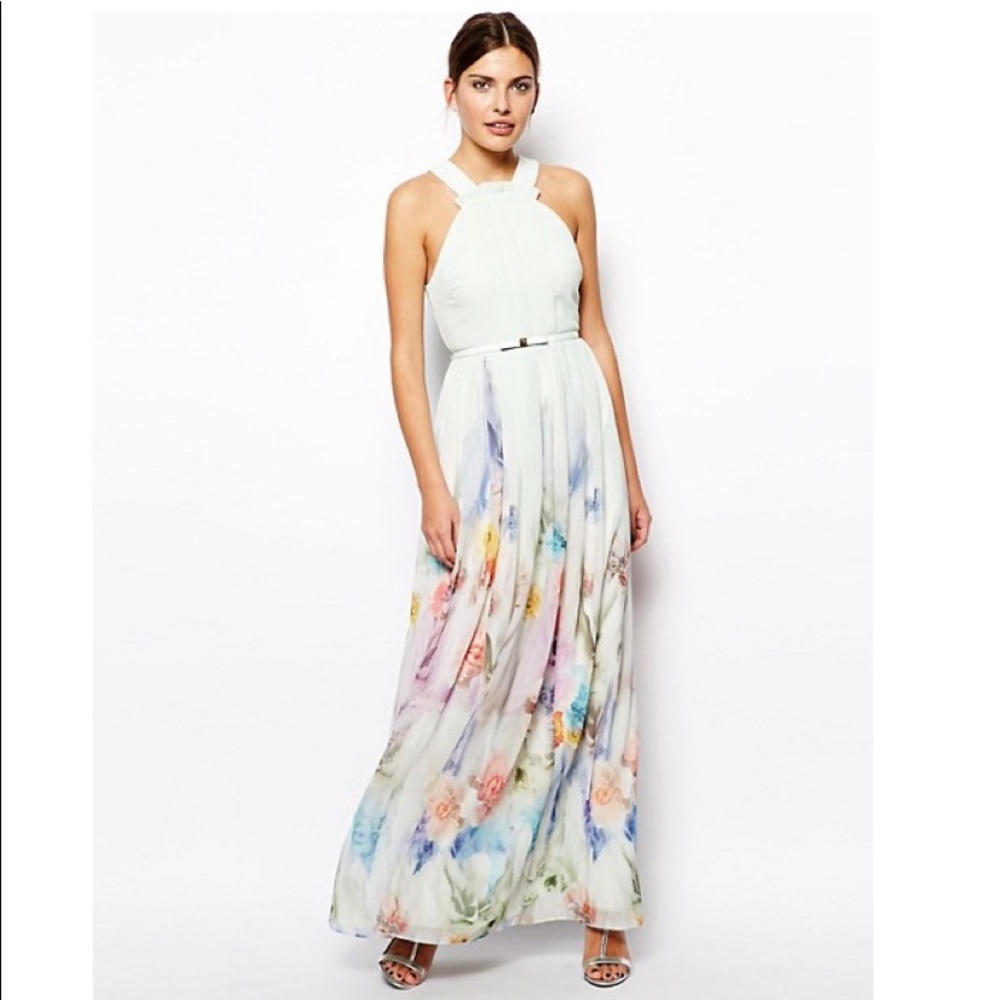 Ted Baker Beula Maxi Dress size 0